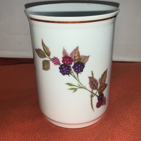 Royal Worcester Everham Utensil Jar Made in England - Picture 4 of 8